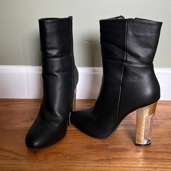SALE Heeled Boots - Picture 1 of 9